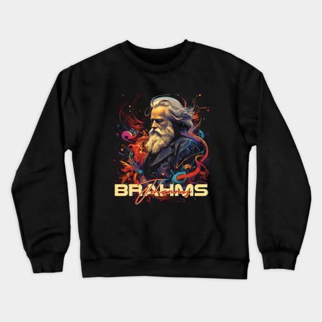 Brahms Crewneck Sweatshirt by Quotee